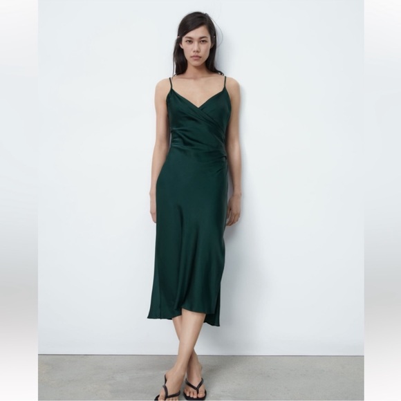 Zara Dresses & Skirts - Zara Silky Slip Dress
